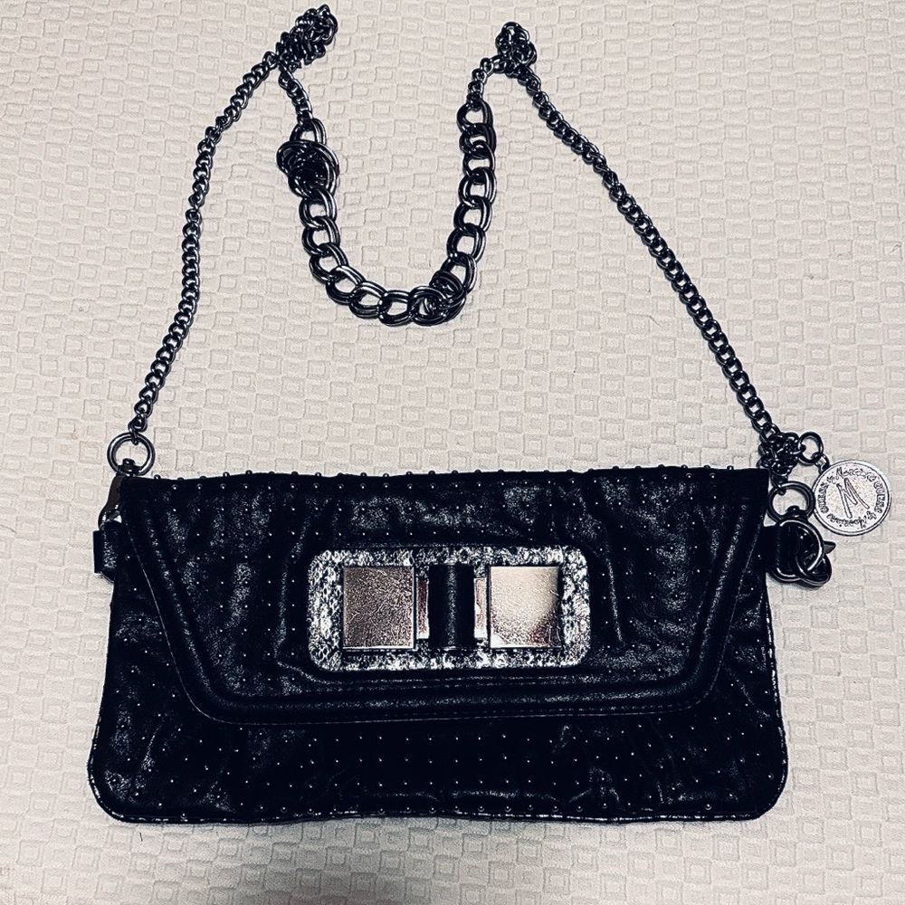 Guess by MARCIANO Black Studded Women's Bag